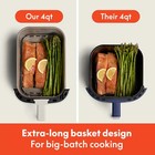 Bella 4qt Slim Air Fryer Color Oatmilk