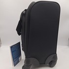 Samsonite 112934-1041 One Sz Underseater Carry On Spinner Suitcase Jet Black New