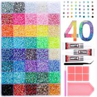 41000pcs Bedazzler Kit With Rhinestones And Tools Set 1 - 3mm Resin Rhinestone