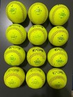 Dick s Ad Star Tattoo Used Slow Pitch Softballs Asa usa 12 Inch One Dozen