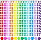 Small Dot Stickers 10080 Pieces 1 4 Inch Round Color Coding Labels 12 Colors