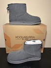 Koolaburra X Ugg Women   s Burra Mini Grey Suede Winter Boot Size Us 7