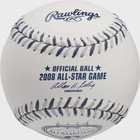 2008 All-star Game Rawlings Official Mlb Leather Game Baseball Allen Selig - 1