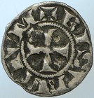 1200ad France Archbishopric Besancon Antique Silver Denier Medieval Coin I101961