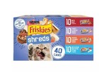  2pack  Purina Friskies Shreds Gravy Variety Pack  Wet Cat Food  5 5 Oz  40 Pack