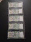 2016 Liberia 5x One Hundred Dollars Banknote - Unc - Sequential 