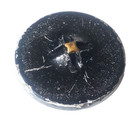 Large Antique Lacy Glass Button    pictorial Flower