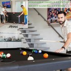 7 Ft Portable Folding Pool Table - Complete Billiards Set With Balls  Cues   Acc