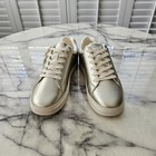 Fuego Low Top Champagne Dance Sneakers - Men Size 7   Women Size 8