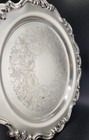 Vintage Silver Plated Gorham English Silver Mfg  Co  Round  Newport Serving Tray