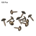 Upholstery Nails Tacks 6mm Dia 8mm Height Push Pins Bronze Tone 100pcs