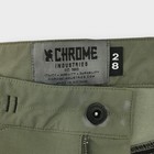 Chrome Industries Mens Cycling Bike Shorts Olive Green Size 28 Commuter Casual