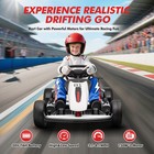 Electric Drift Go Kart For Kids  200w Dual Motor  8 1mph  7ah Battery  2 Speeds