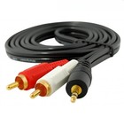 3 5mm To Rca Cable 2rca To 3 5mm 2-rca To Aux Cord Adapter Stereo Audio Y-cable
