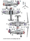 Dora Wings 48012 Seversky P-35 Plastic Model Kit Aircraft 1 48 Scale