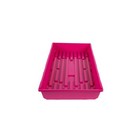 Sunpack 10    X 20    Mega Plastic Seed Starting Tray  Magenta  2 5   