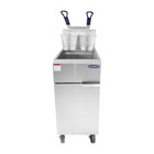 Atosa Atfs-50es-ng 50 Pound Deep Fryer Nat Gas