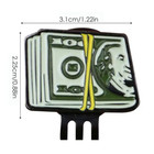 Dollar Bill Golf Ball Mark With Magnetic Golf Hat Clip Unique Funny Golf Marker 