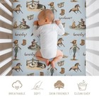 Vintage Western Cowgirl Cowboy Baby Crib Sheets For Boy Girl One Size South