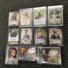 Huge The Walking Dead Autographed Card   Trading Card Collection  read Desc
