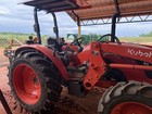 21 Kubota M7060 Tractor 4x4 W  Loader  Open Station  8f 8r Shuttle Transmission