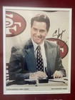 Steve Mariucci Signed Photo With Player Cards 