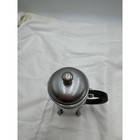 Vintage 3 Cup French Press Coffee Maker Made In W Germany Chrome Glass Plunger