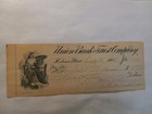1909 Helena Montana Rapid Transit Co  Union Bank Check Beautiful Vignette      Art