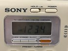 Sony Portable 4-band Tv Weather Fm Am Clutch Radio Icf-m410v Tested Works