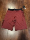 Wolaco Men s Red Compression Activewear Shorts W  Pockets Size L 7  Inseam