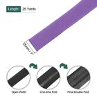 1 Inch Double Fold Bias Tape Continuous Bulk Bias Tape Dark Purple 25 Yards