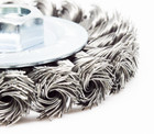 4  Standard Twist Knot Wire Wheel - Carbon Steel