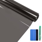 16 X 60 Inches Headlight Taillight Car Tint Vinyl Film  16in X 60in Deep Black