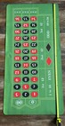 Roulette Wheel Rubber Mat Tabletop Felt Layout Roulette Table Cover