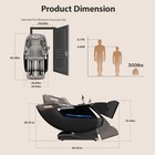 4d Massage Chair Full Body - 53 2  Ultra Long Sl-track Massage Chair Zero