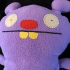 Ugly Dolls  trunko    Purple Plush Toy 2008 Red Nose