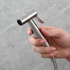 Handheld Bidet Sprayer Head Stainless Steel Shattaf For Toilet Brushed Nickel