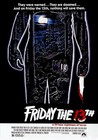 1980 Friday The 13th A 24 Hour Nightmare Of Terror Poster 11x17 Crystal Lake     