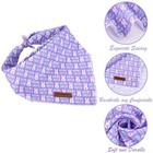 Mr  Chubbyface Easter Dog Bandanas Reversible Triangle Bibs L C puplerabbit