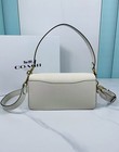 Coach 73995 Tabby 26 Shoulder Bag White Leather Crossbody Shoulder Hand 2way New