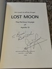 Jim Lovell  signed  Lost Moon Book - Gemini   Apollo 8   13 - Nasa Astronaut