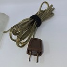 Vintage Hobnail Boudoir Frosted Glass 13  Lamp Night Light Dresser Lamp Works