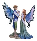 Amy Brown Fairy Couple And Baby Family Love Statue Fairies Pixies Fantasy Decor