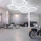 Hexagon Garage Lights Led Honeycomb Light High Brightness Led Light For Garage