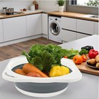 Portable Collapsible Wash Basin Foldable Dish Tub Kitchen Camping Travel Laundry