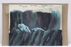Original Hand Painted Animation Production Cel   Painted Background  228-37 