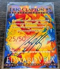 Eric Clapton Edward Vela Art Card 25 50