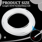 10 94 Yards Pvc Welt Cord Upholstery Piping  3mm Plastic Boning For Furniture