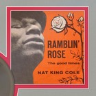 Nat King Cole Ramblin Rose Framed Picture Sleeve Gold 45 Record Display M4
