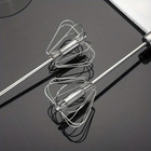 1pc Semi-automatic Hand Push Whisk - Stainless Steel  Easy Mixing   Beating